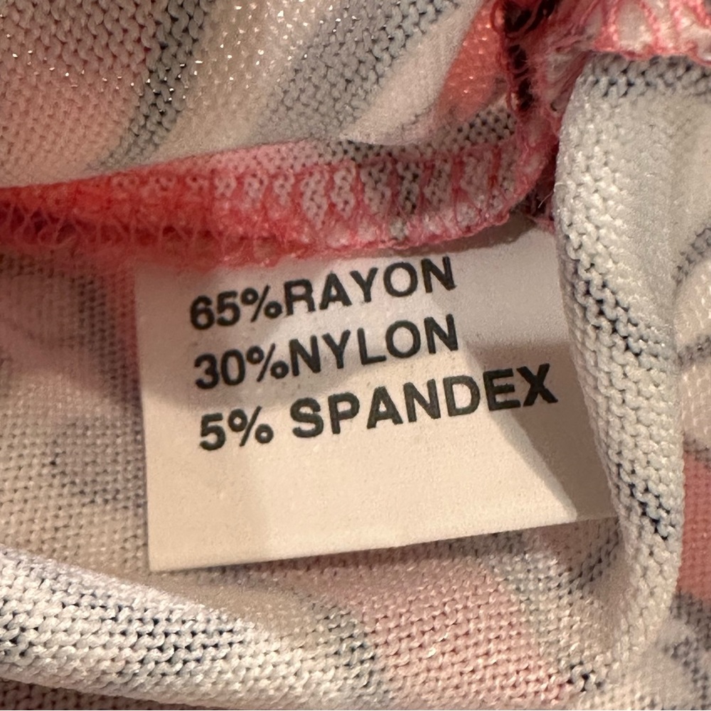 Ouges Womens Orange Damask Floral Print Blouse To… - image 2